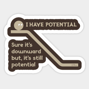 Potential down-light Sticker